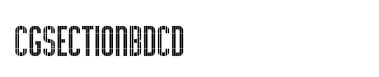 CgSectionBdCd