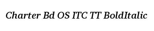 Charter Bd OS ITC TT