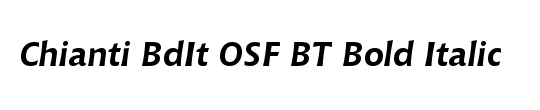 Chianti OSF BT