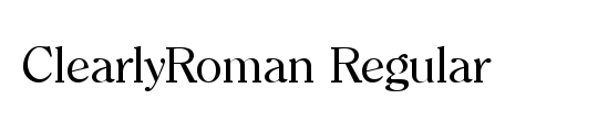 ClearlyRoman