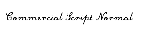 Commercial Script MN