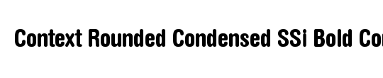 Context Rounded Condensed SSi