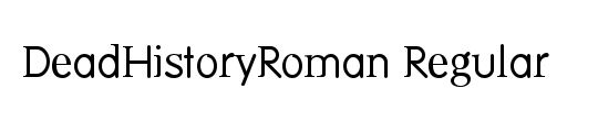 DeadHistoryRoman