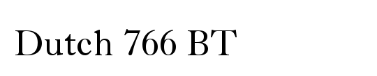 Dutch801 Rm BT