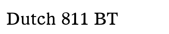 Dutch809 BT