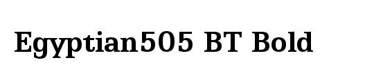 Egyptian505 Md BT