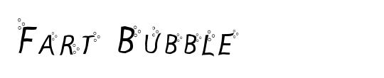 Fart Bubble