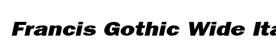 Gothic 57 Wide