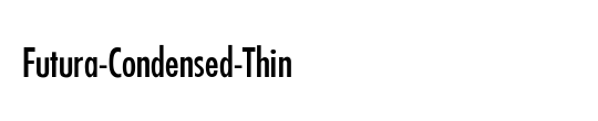 Futura-Condensed-Thin