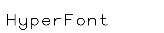 HyperFont