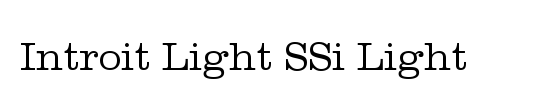 Introit Light SSi