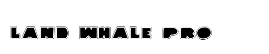 Land Whale Italic