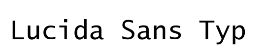 Lucida Sans Std