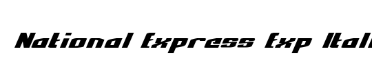 National Express Italic