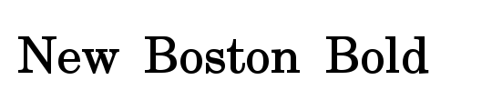 New Boston-Condensed