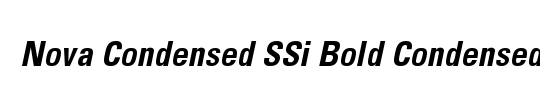 Nova Condensed SSi