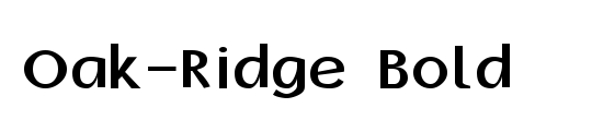 Oak-Ridge-Condensed