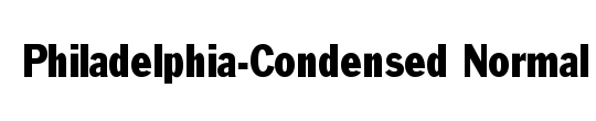 Philadelphia-Condensed