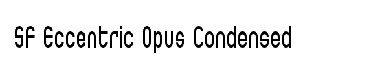 Opus Chords Sans Condensed