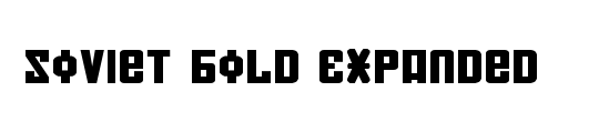 Soviet X-Expanded Italic