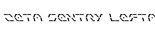 Zeta Sentry 3D Italic