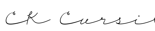 Chancery Cursive - DGL