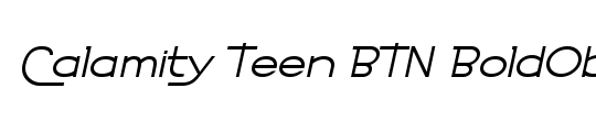 Calamity Teen BTN