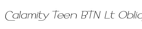 Calamity Teen BTN