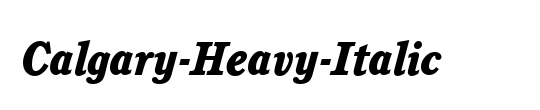 CooperCnd-Heavy-Italic