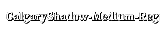 CalgaryShadow-Medium