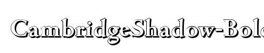 CambridgeShadow-Medium