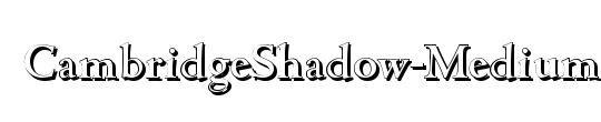 CambridgeShadow-Medium