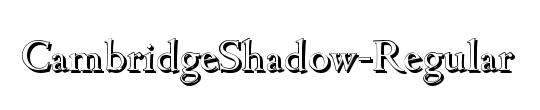 CambridgeShadow-Medium