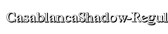 CasablancaShadow-Medium