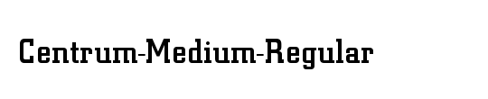 Centrum-Medium