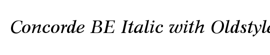 Oldstyle Italic