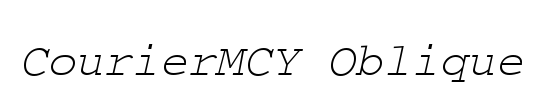 CourierMCY