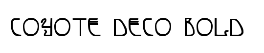 Coyote Deco Condensed