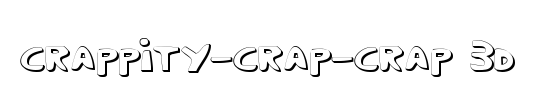 Crappity-Crap-Crap CondItal