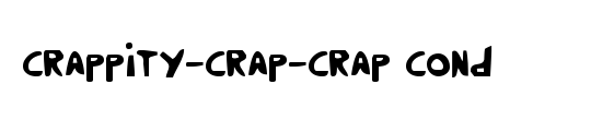 Crappity-Crap-Crap Italic