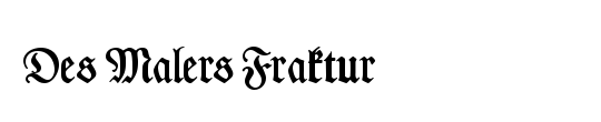 Leipzig Fraktur Bold