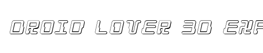 Droid Lover Italic