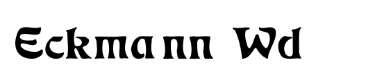 Eckmann Italic