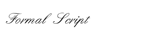 Petit Formal Script