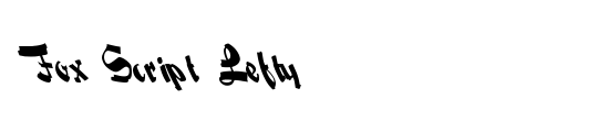 Formalist Script Regular Lefty 