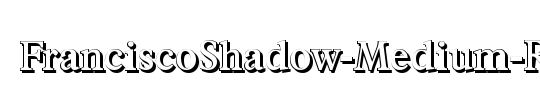 FranciscoShadow-Medium