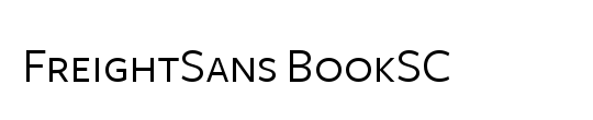 FreightSans Book