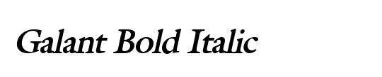 Galant Italic