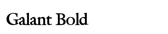 Galant Italic