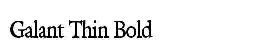 Galant Italic